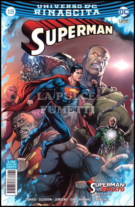 SUPERMAN #   134 - SUPERMAN 19 - SUPERMAN: RINATO PARTE 1 - RINASCITA